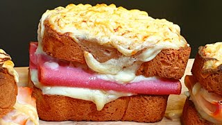 CROQUE MONSIEUR GOURMAND AVEC LA RECETTE DU PAIN IDEE REPAS EXPRESS