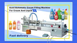 How to Use Single Dose Liquid Semi-Liquid Filling Machine #fillingmachine #liquidfillingmachine