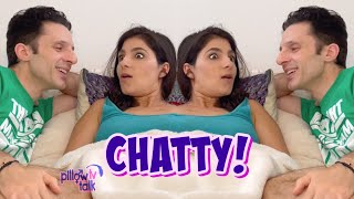 Chatty Husband Won't SHUT UP | Pillow Talk TV comedy #shorts