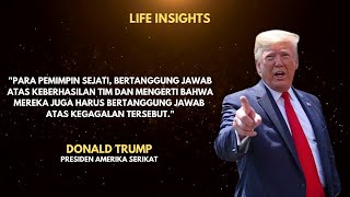 "Kutipan Inspiratif Donald Trump Presiden AS: Rahasia Sukses, Keberanian, Ketangguhan Kepemimpinan"