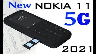 Nokia 1100 5G 2021 First Look Dual SIM Phone Full Review