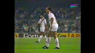 🔴🔵 FC Barcelona vs Rayo Vallecano ⚪🔴 | ⚽⚽ZUBIZARRETA BAKERO LAUDRUP FEREZ MARADONA⚽⚽ | 1989-1990