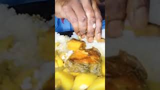 Eating Huge Fish Curry #shorts #eating #fish