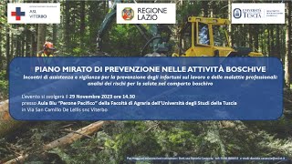 Promozione della salute nelle attività boschive