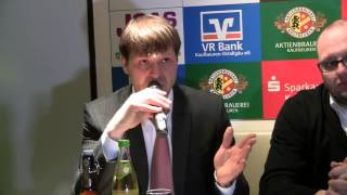 Pressekonferenz ESVK vs. Heilbronn am 16.03.2014 (Wir sind Kaufbeuren)