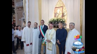 Festa Patronale a Monopoli: l'intronizzazione della Madonna della Madia in largo Plebiscito