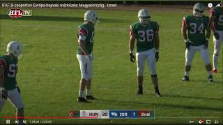 IFAF Game Training Tape 2021 4