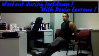 Workout during lockdown with young Kevin Levrone !!