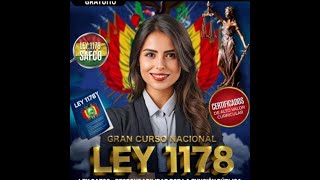 LEY 1178 RESPONSABILIDAD POR LA FUNCIÓN PÚBLICA DÍA 1