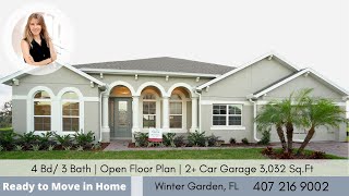 Ready to Move In Home | Winter Garden | Home Tour | Lakefront | Luxury Living | Moving to Orlando