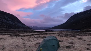 Winter walk and wild camp on Wyvis