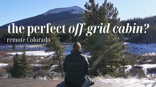 Spending 48 Hours In The Most Peaceful Off Grid Cabin