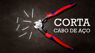 KNIPEX: Corte de Cabo de Aço