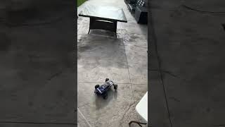 Rc car driving down stairs #shorts #traxxas #rccar