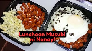 'WAG LAGING PRITO SA LUNCHEON! Luncheon Musubi ni Nanay | Food Hug: The Fam Vlog