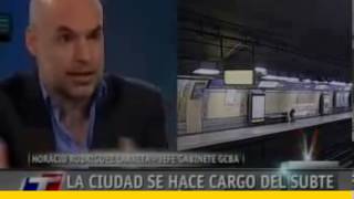 Horacio Rodriguez Larreta en "A Dos Voces" por TN