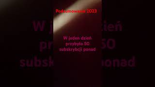 Podsumowanie roku 2023                   I widzimy się w lutym koło 2 lutego 2024 😀😉