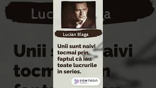 Lucian Blaga naiv #shorts