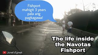 What is inside Navotas Fishport Complex / fishing boat