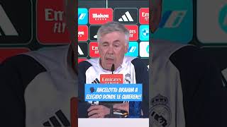 ANCELOTTI: BRAHIM A ELEGIDO DONDE LE QUIEREN!!