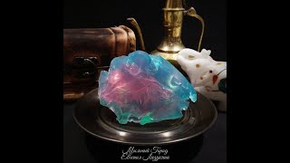 Мастер-класс Каменное мыло Арбузный турмалин, способ 4, мыльный камень, soapstone, gemsoap