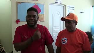 Medico y comunitarios realizan operativo medico en Piedra blanca del Salto Jarabacoa.