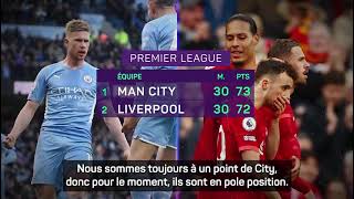 Manchester City vs Liverpool : entretien croisé Guardiola/Klopp, je t'aime moi non plus