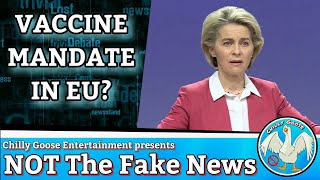 "Understandable and Appropriate" says EU Chief on Mandatory Vaccine Discussion / NOT The Fake News