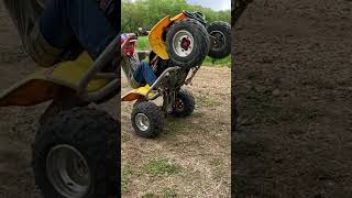 The Bikes Since Summer is over! #wheelie #dragracing #fast #motorsport #honda #atv #yamaha #racing