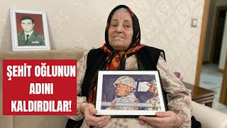 Kayserili şehidin adını çeşmeden kaldırdılar!