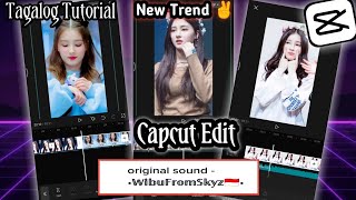 Wibu from Skyz Capcut Edit Tagalog Tutorial