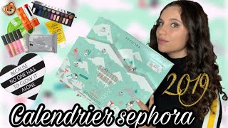 UNBOXING: CALENDRIER DE L’AVENT SEPHORA 2019