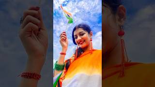 Creative poses with tiranga🇮🇳/RADHA RAJVANSHI/#viral #ytshorts #shorts #explore #trending #flag