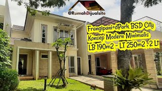 Rumah Dijual 2 Lt Premium Properti di jantung BSD City Serpong