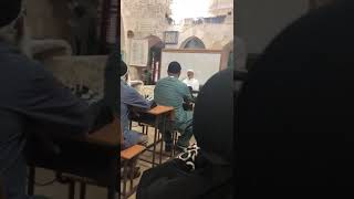 Group class with Imam of Masjid Al-Aqsa