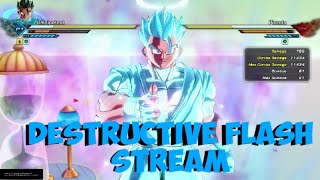 DRAGON BALL XENOVERSE 2 Combo Destructive Flash Stream