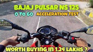 Bajaj Pulsar NS 125 Ride Review | Best bike for college students ?