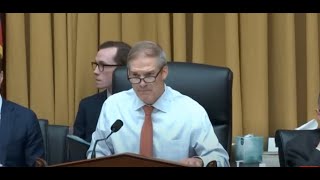 Chairman Jordan Questioning at Hearing on Collusion in the Global Alliance for Responsible Media