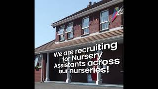 We are recruiting for Nursery Assistants across our nurseries!