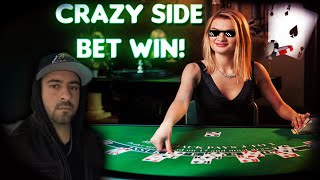 INSANE SIDE BET WIN ON BLACKJACK!  (Stake)