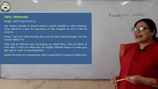 Biology (12 Science) Heredity & Variation By Miss Manita Pradhan