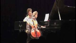 Antonio Lysy & Pascal Rogé live in NYC at Symphony Space on Sept. 2009- part 1B out of 6.mov