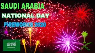 Saudi National Day Fireworks 2021 | Saudi National Day 2021| 91 Saudi Arabia National Day