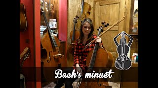 Bach's minuet - 2 voices