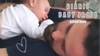 Vlog: Diário de um Bebê. BABY JACOB 1 MÊS