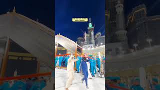 The Holy kaba Washing Annual ceremony 🎑 in Makkah City 🏙️💞 #shortsfeed #shorts