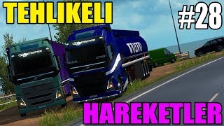 【🔥 TEHLİKELİ HAREKETLER 🔥】🔴 Euro Truck Simulator 2 🔴【TruckersMP】