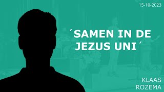 Samen in de Jezus uni