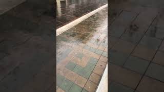 Raining