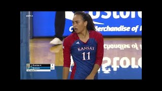 Kansas vs Purdure Volleyball 2017